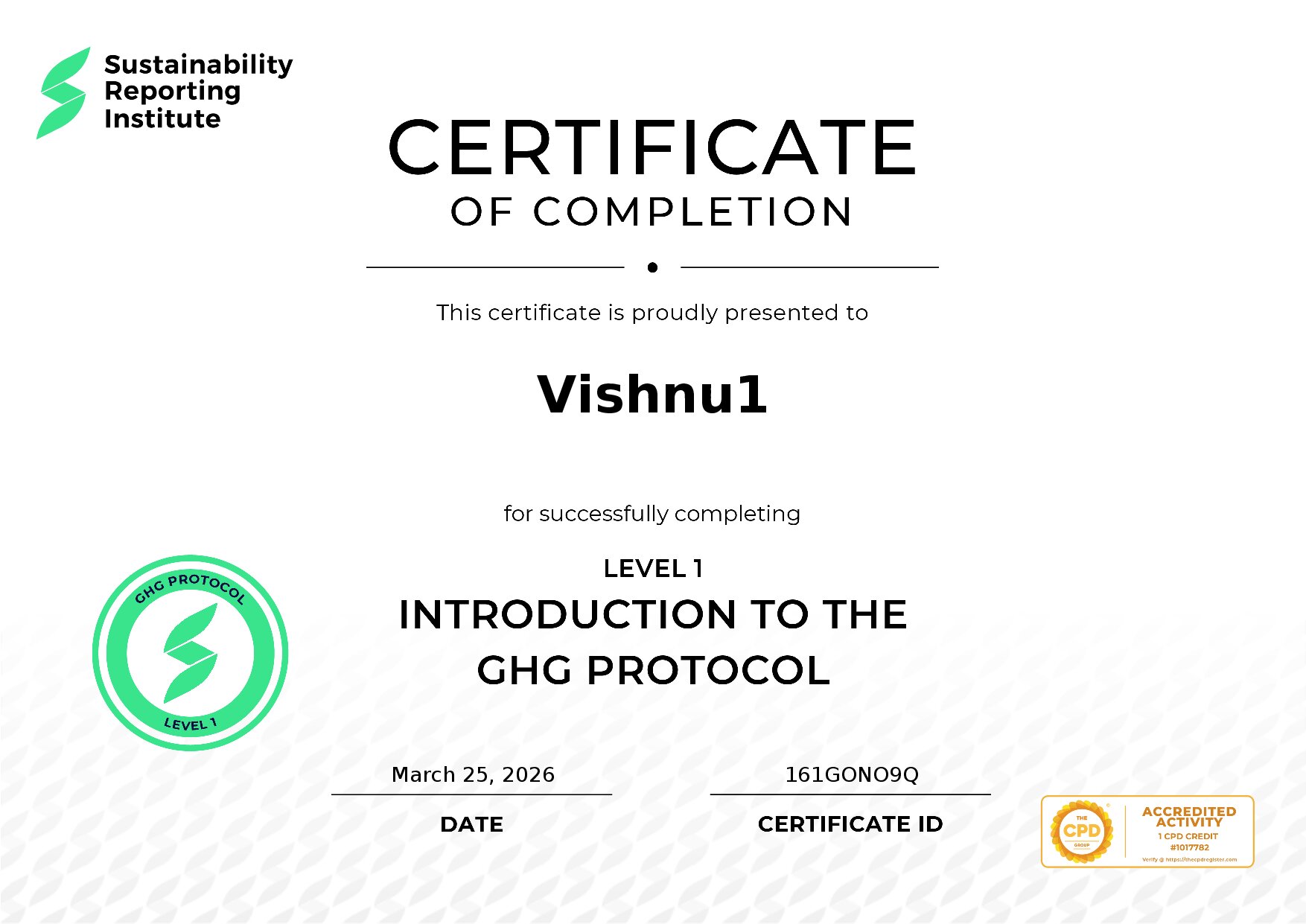 Certificate for Vishnu1